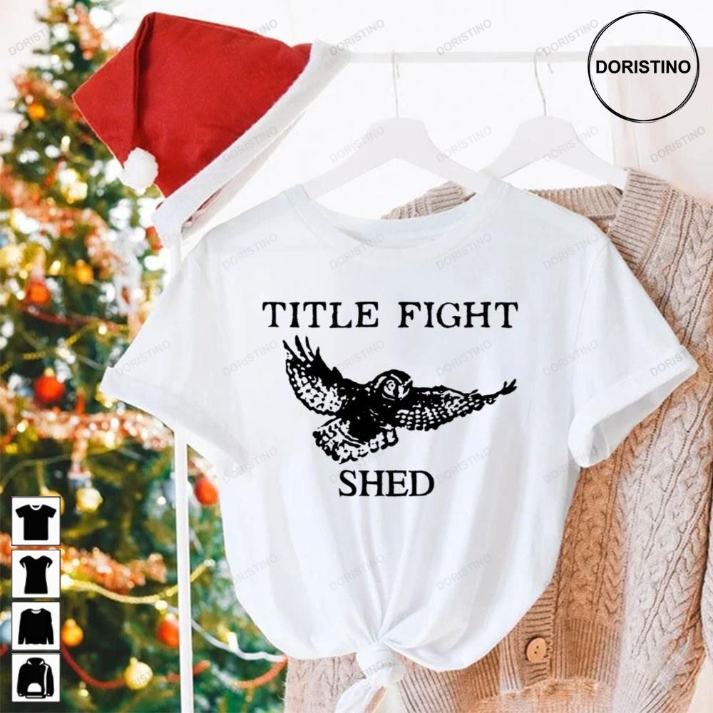 Flying Owl Shed Title Fight Awesome Shirts